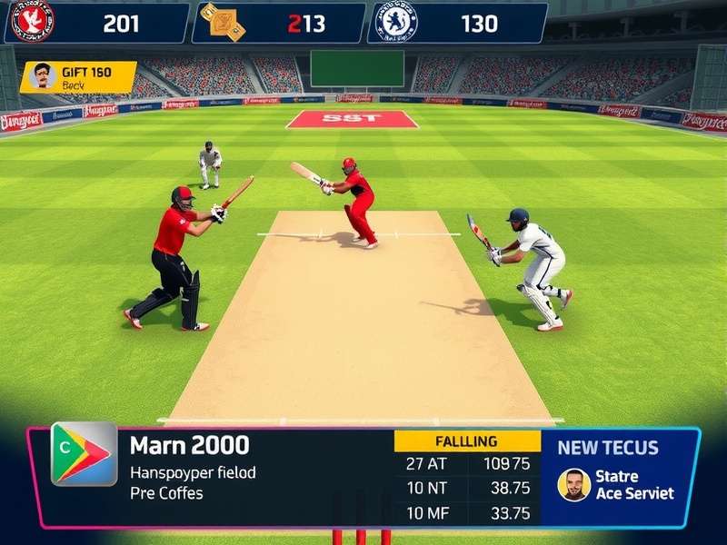 Cricket Ace Giant multiplayer match interface